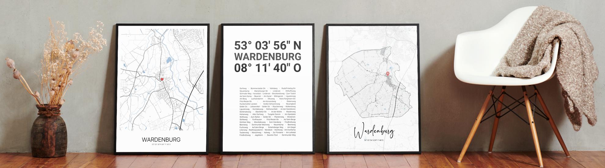 Foto mit mehreren Cartida-Kunstwerken