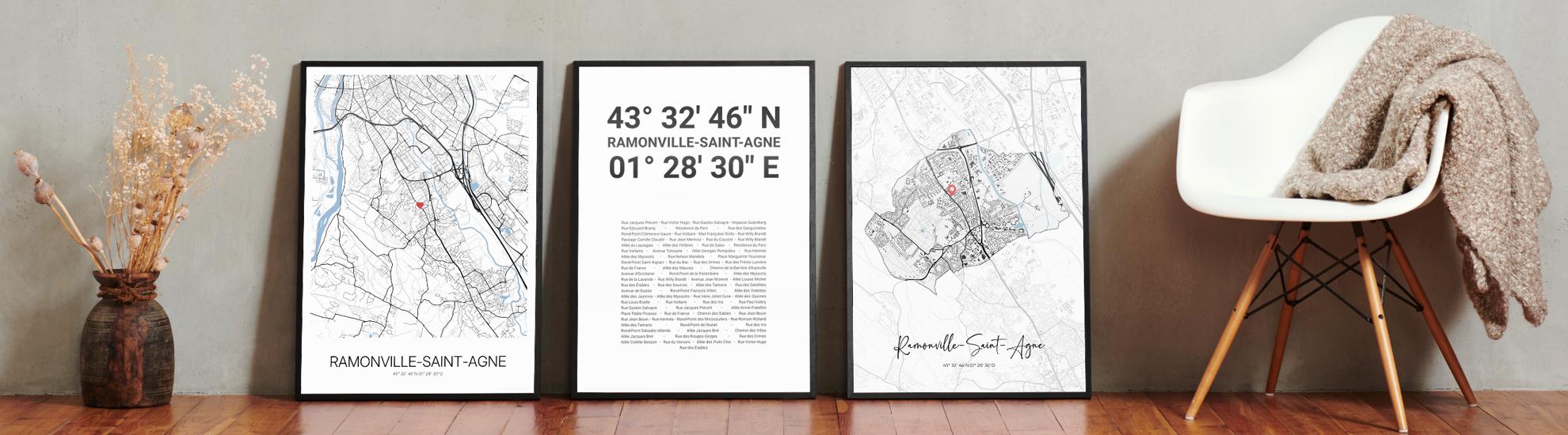 Foto mit mehreren Cartida-Kunstwerken