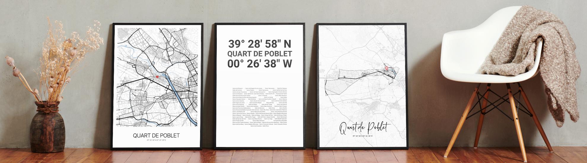 Foto mit mehreren Cartida-Kunstwerken