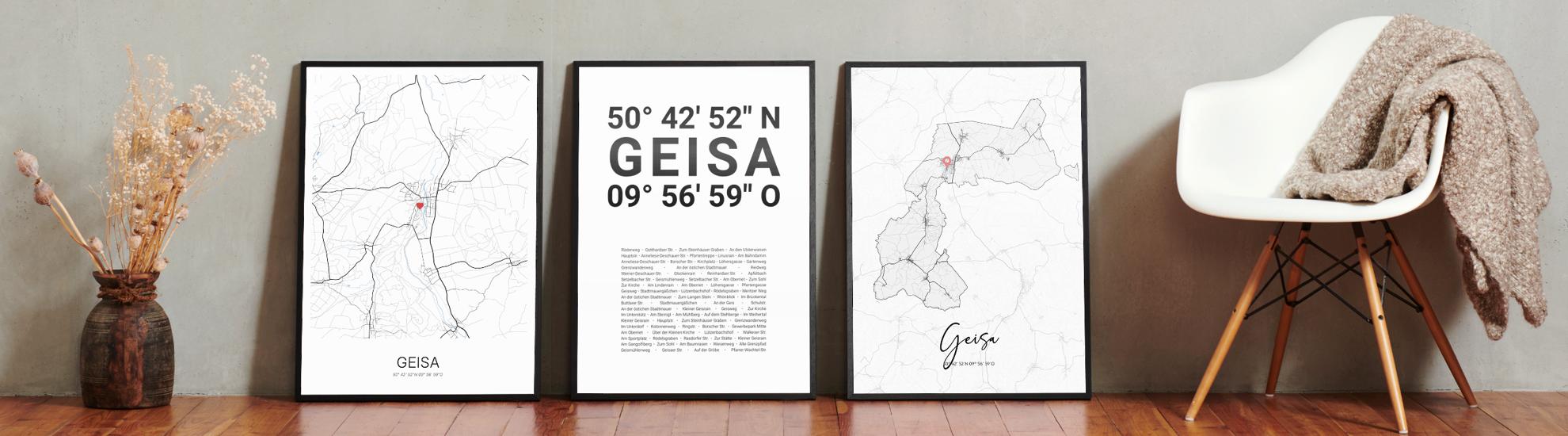 Foto mit mehreren Cartida-Kunstwerken