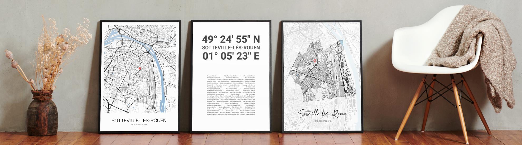 Foto mit mehreren Cartida-Kunstwerken