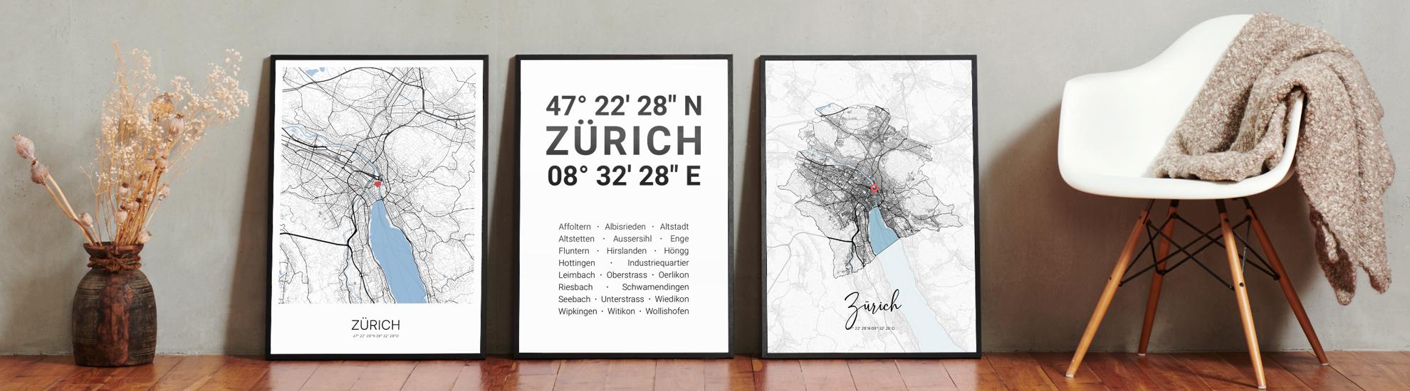 Foto mit mehreren Cartida-Kunstwerken