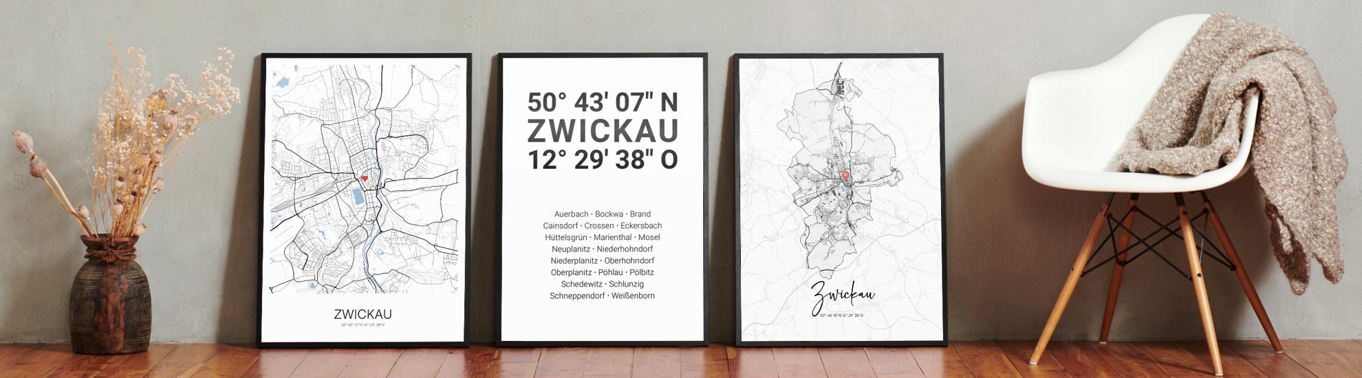 Foto mit mehreren Cartida-Kunstwerken