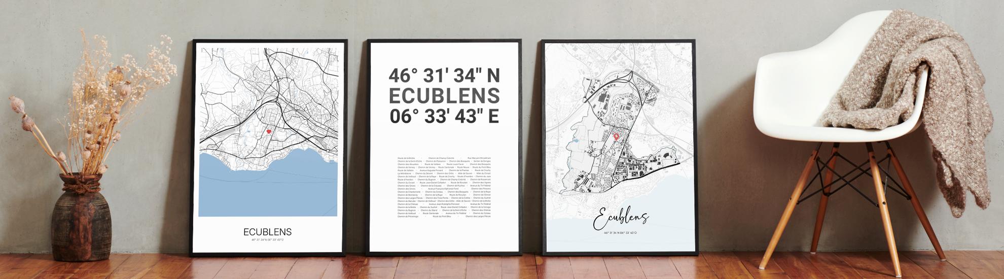 Foto mit mehreren Cartida-Kunstwerken