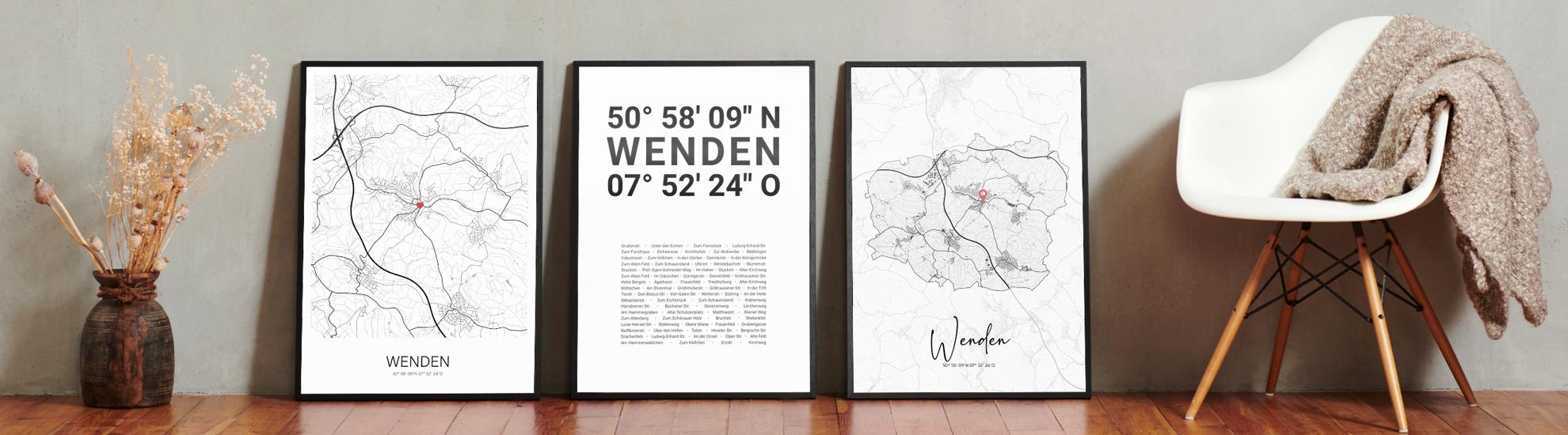 Foto mit mehreren Cartida-Kunstwerken