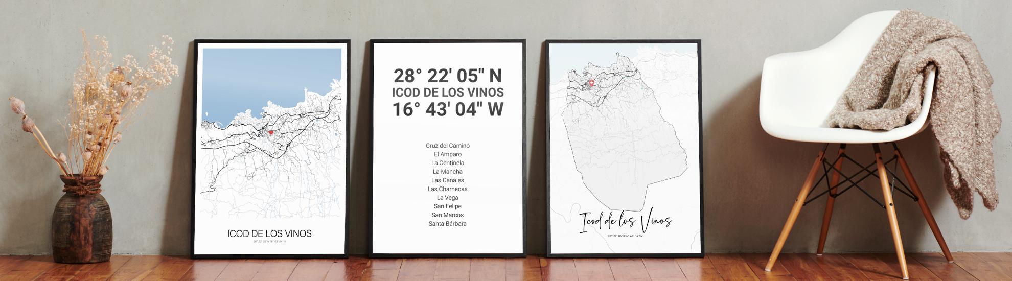 Foto mit mehreren Cartida-Kunstwerken