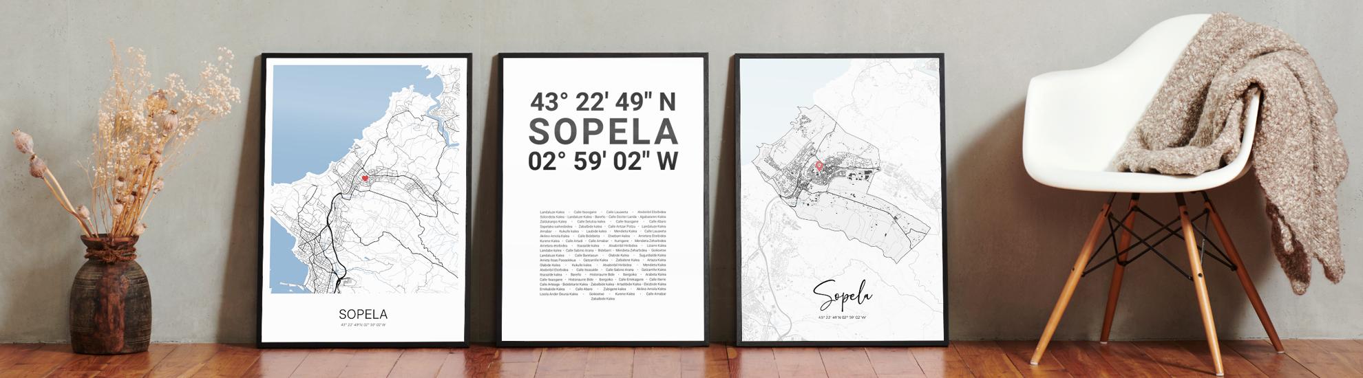 Foto mit mehreren Cartida-Kunstwerken