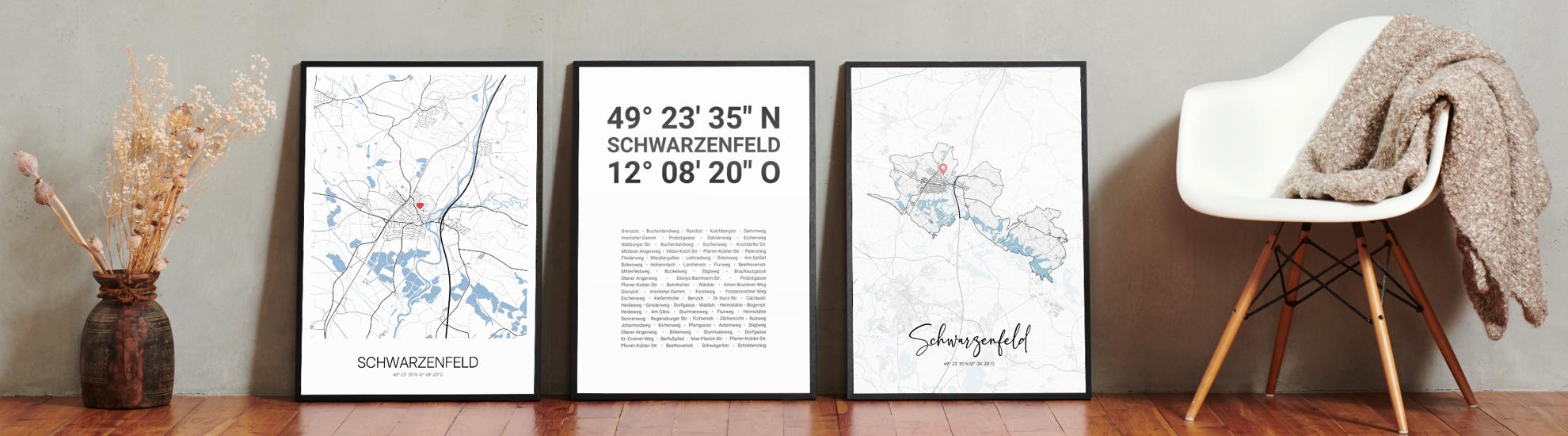 Foto mit mehreren Cartida-Kunstwerken