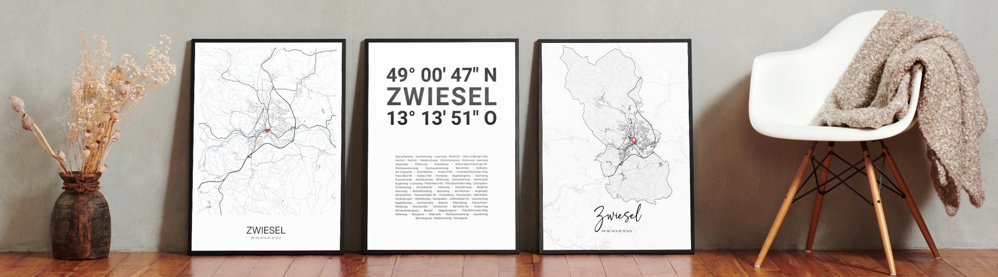 Foto mit mehreren Cartida-Kunstwerken