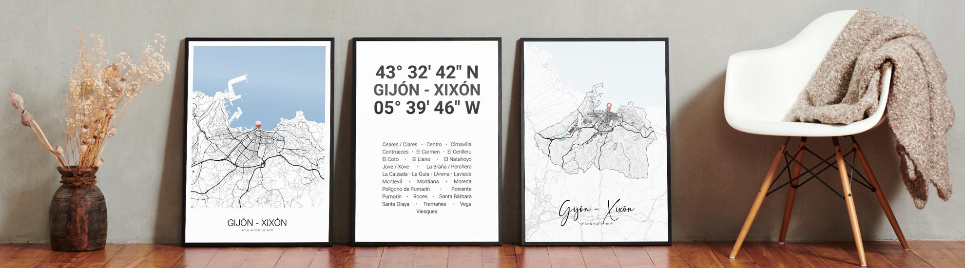 Foto mit mehreren Cartida-Kunstwerken