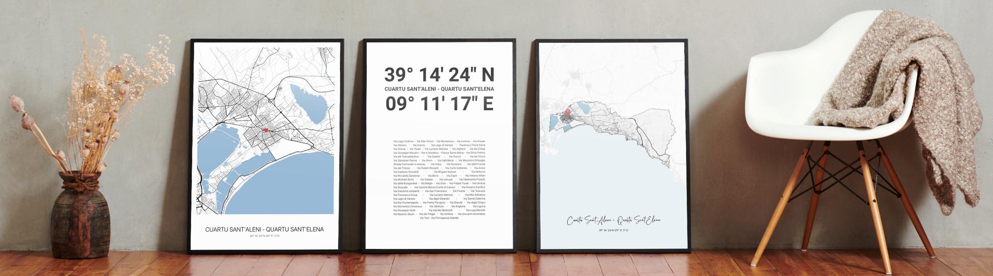 Foto mit mehreren Cartida-Kunstwerken