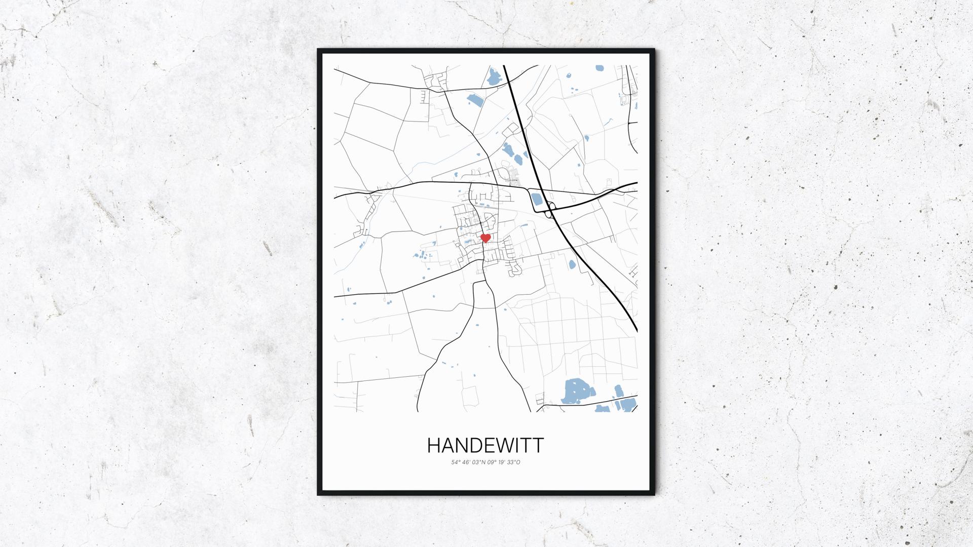 Cartida Poster von Handewitt SchleswigHolstein Deutschland