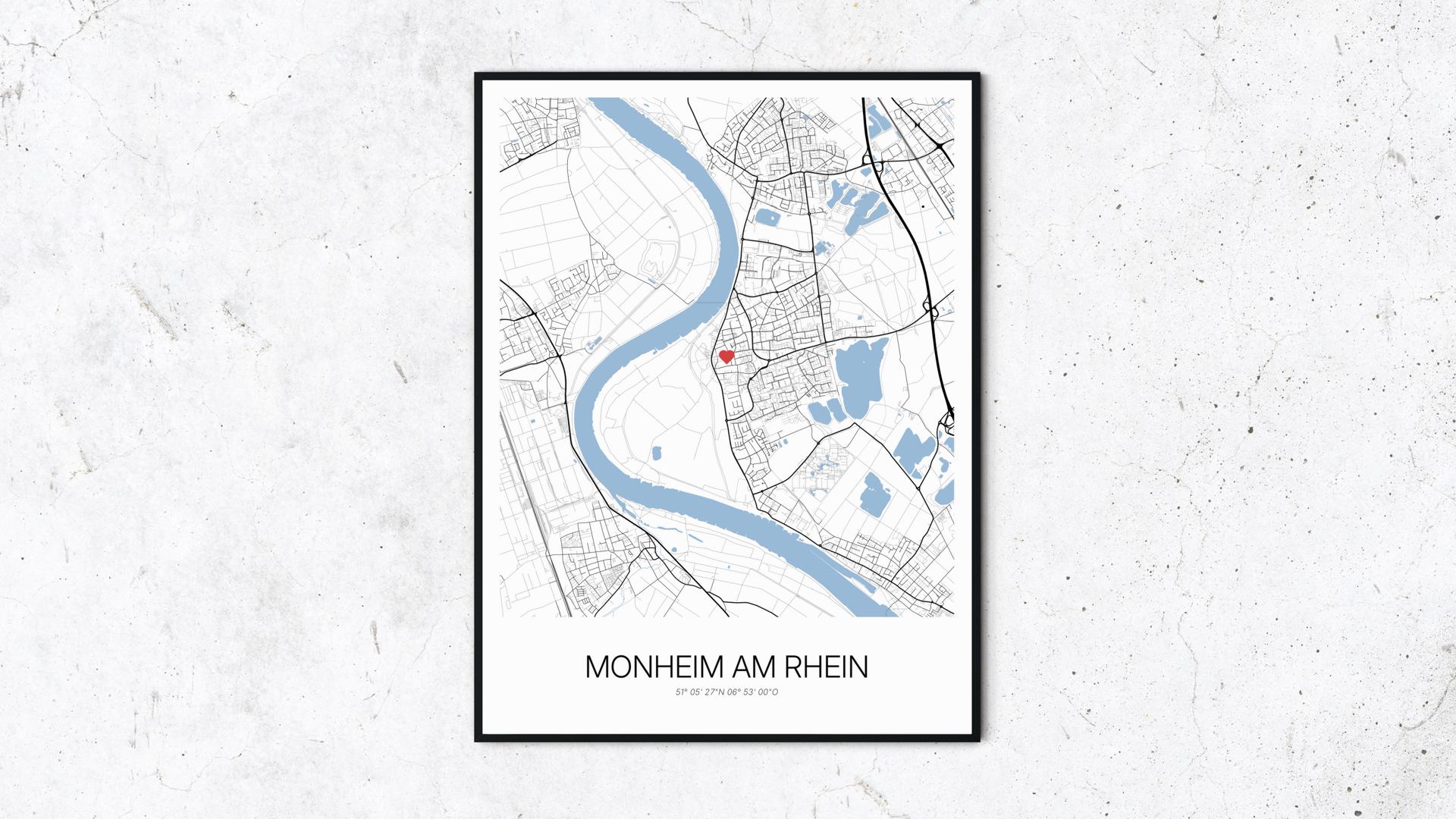 Cartida - Poster von Monheim am Rhein - Nordrhein-Westfalen - Deutschland
