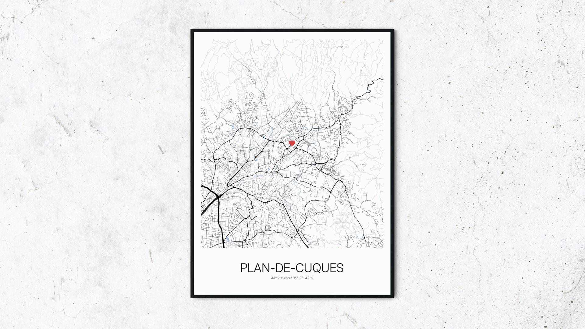 Cartida Poster von PlandeCuques ProvenceAlpesCôte d'Azur