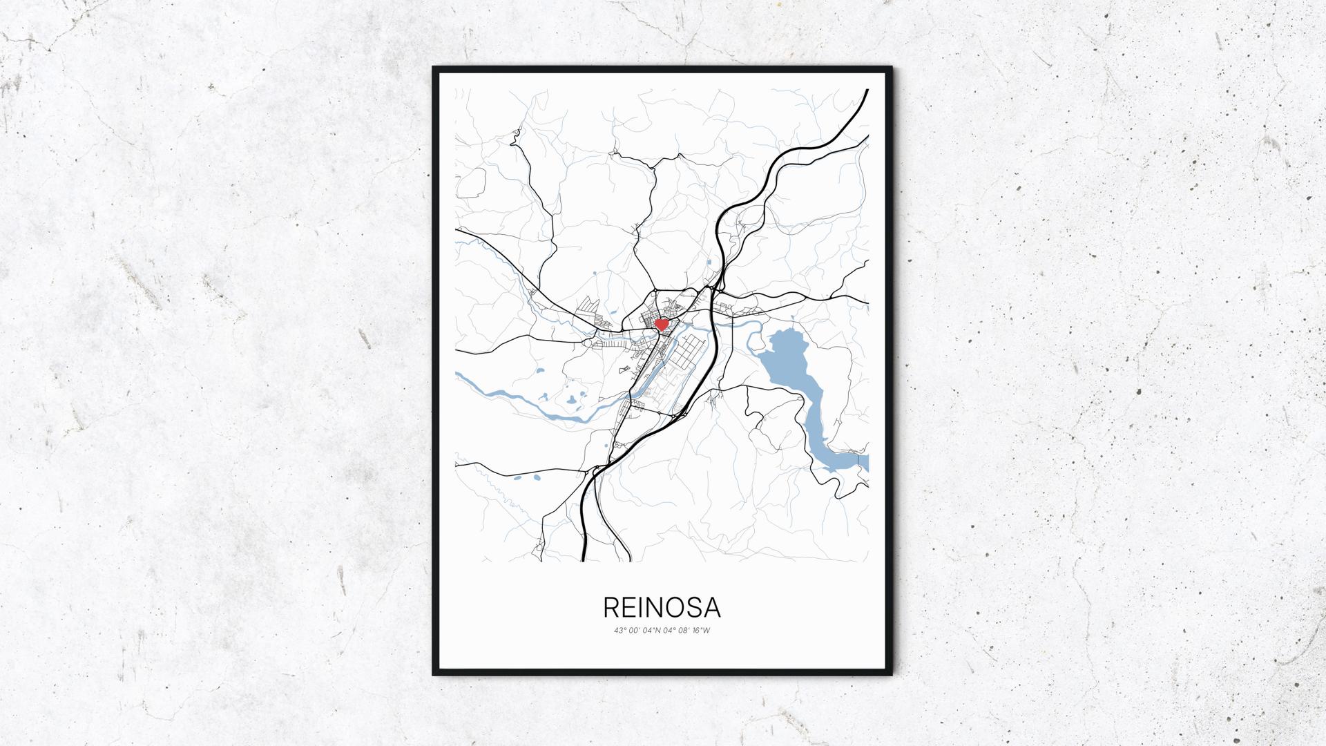 Cartida Poster von Reinosa Cantabria Spanien