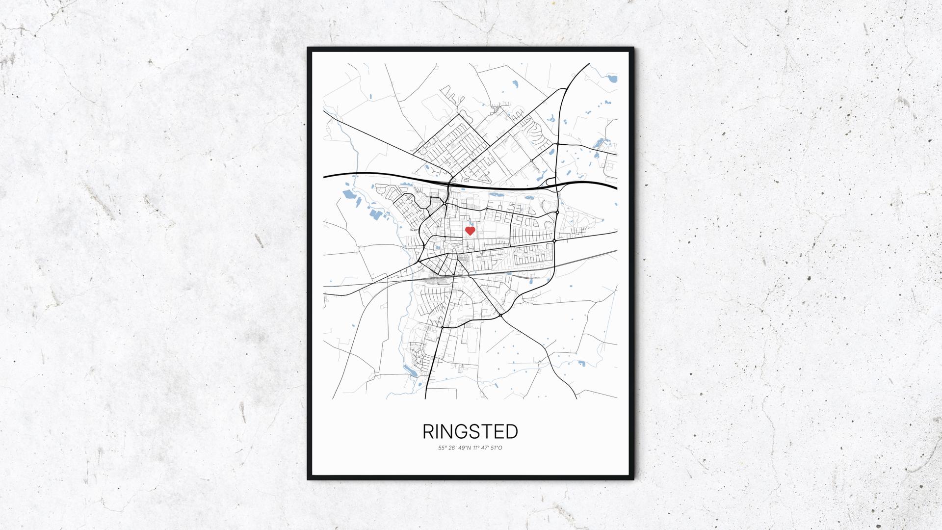 Cartida Poster von Ringsted Region Sjælland Dänemark