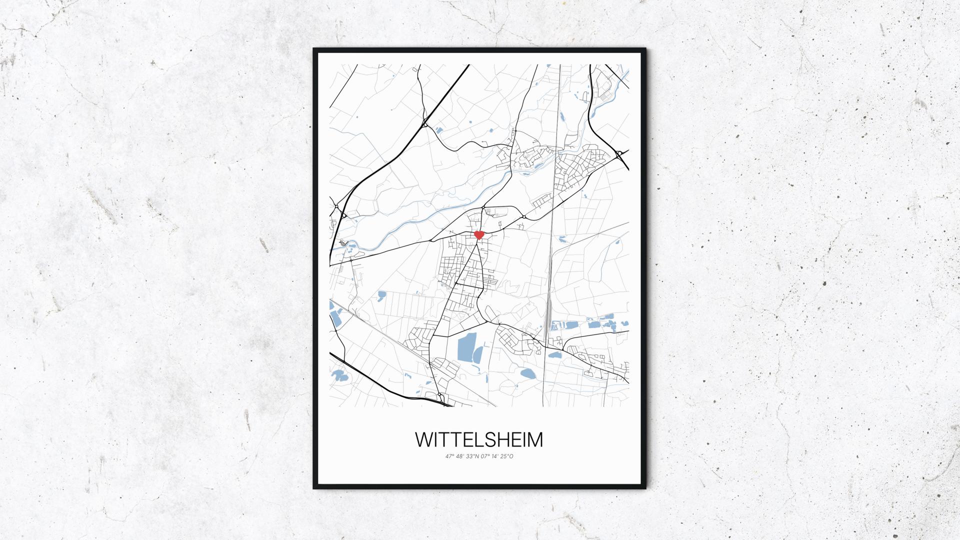 Cartida Poster von Wittelsheim Grand Est Frankreich