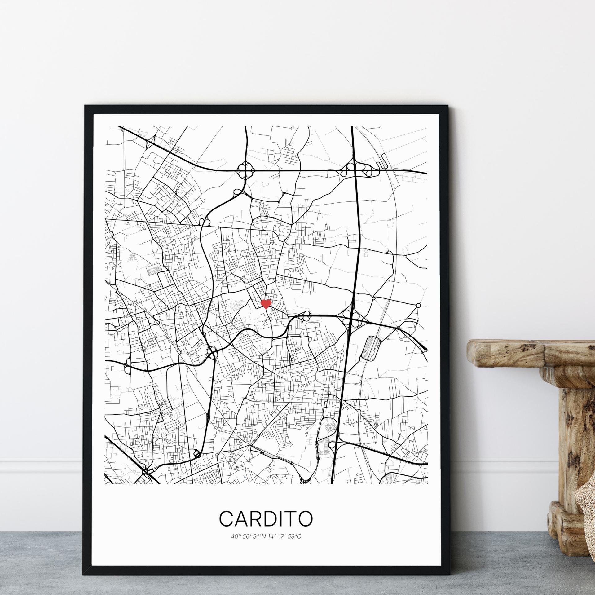 Cardito Cartida - Poster von Cardito - Campania - Italien