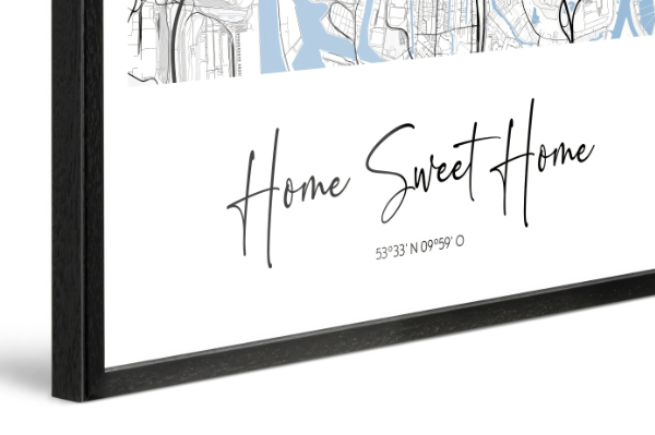 Cartida Gerahmtes Poster